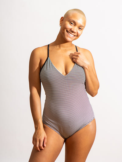 Olivia Eco Friendly Strap Back Classic One Piece - Clean Lines
