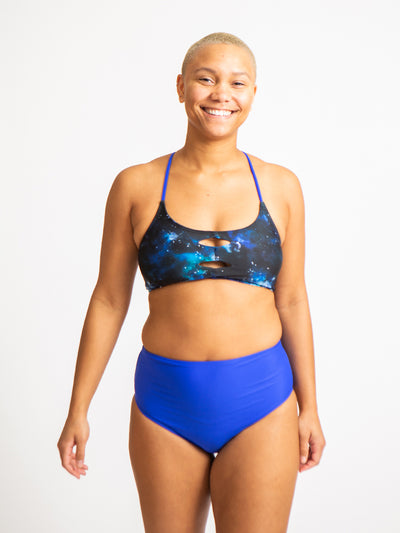 Claire Eco Friendly Adjustable Surf Bikini Top - Inner Stellar