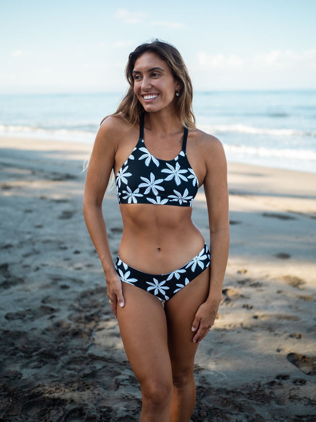 Alexa Eco Friendly Stay Put Bikini Top- Tiare